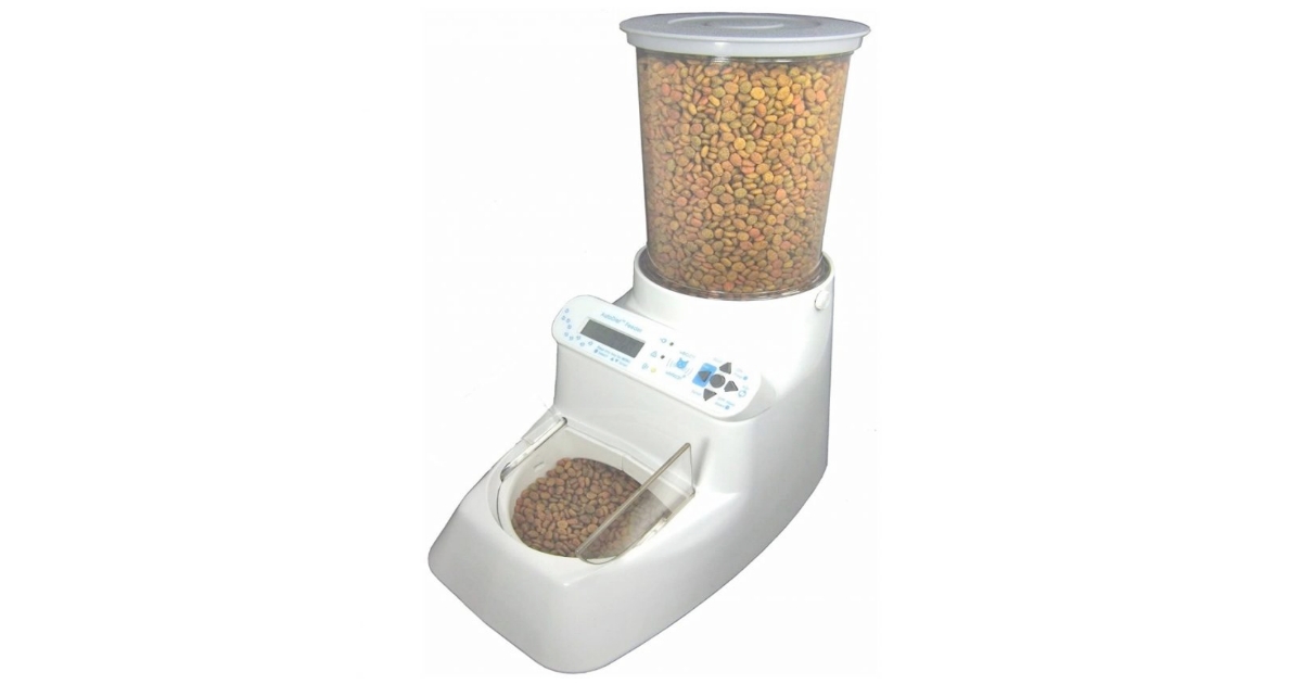 microchip automatic cat feeder