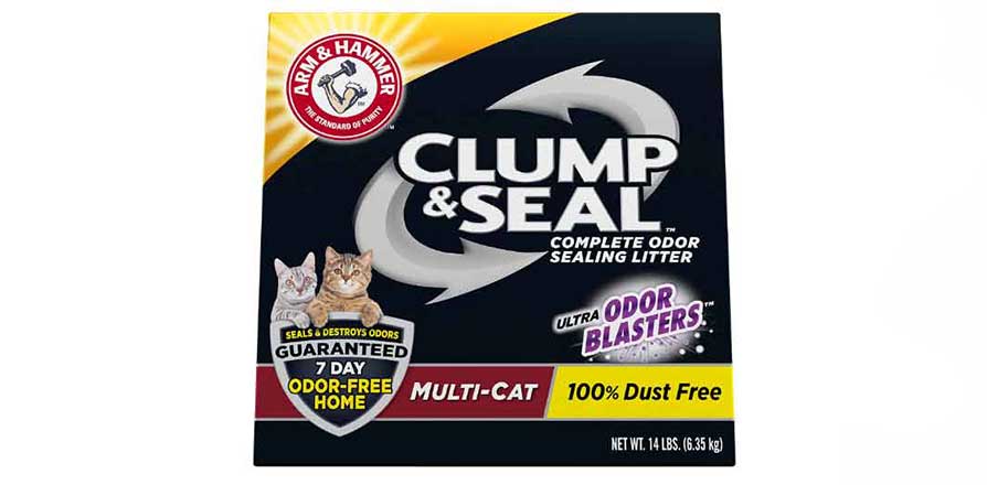 Arm & Hammer Clump & Seal cat Litter - Best Cat litters of 2023