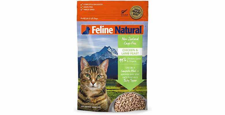 Feline Natural Chicken & Lamb High-Protein Cat Food