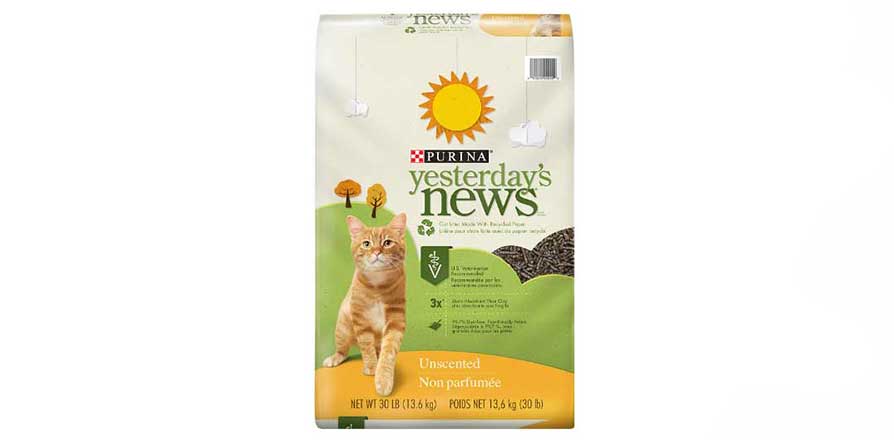 Purina Yesterday's News Non-Clumping Paper Litter 2