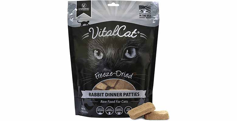 Vital Essentials Freeze-Dried Rabbit Dinner Raw Food