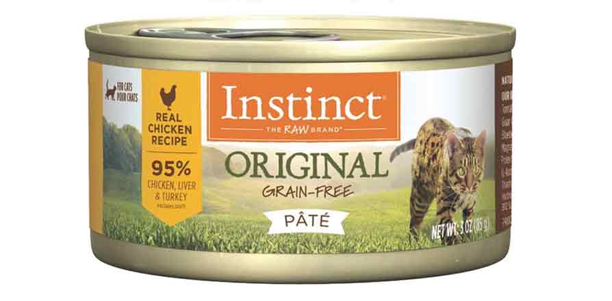 Instinct Grain Free Wet Cat Food Pate