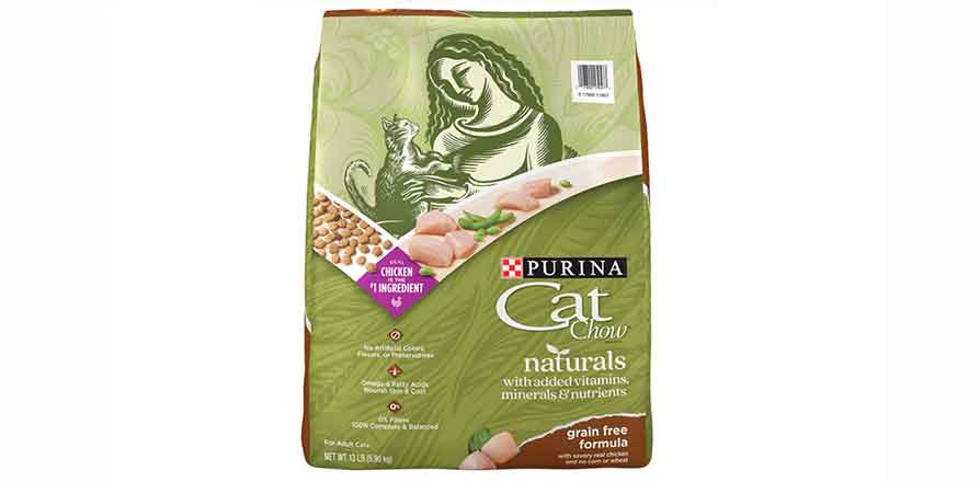 Purina Cat Chow Natural Grain Free Dry Cat Food