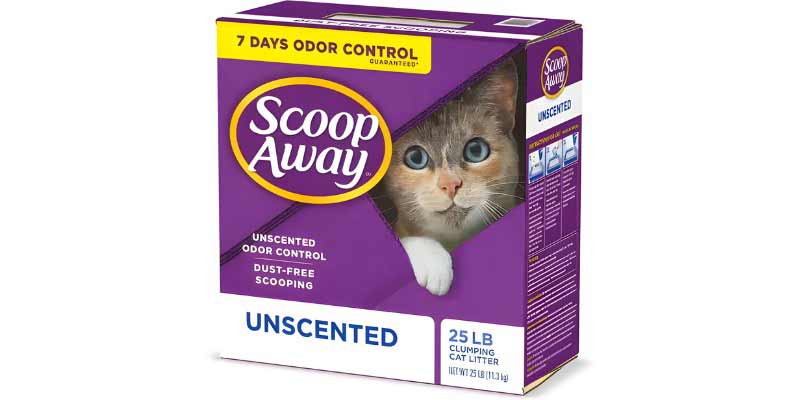 Scoop Away Unscented Clumping Cat Litter